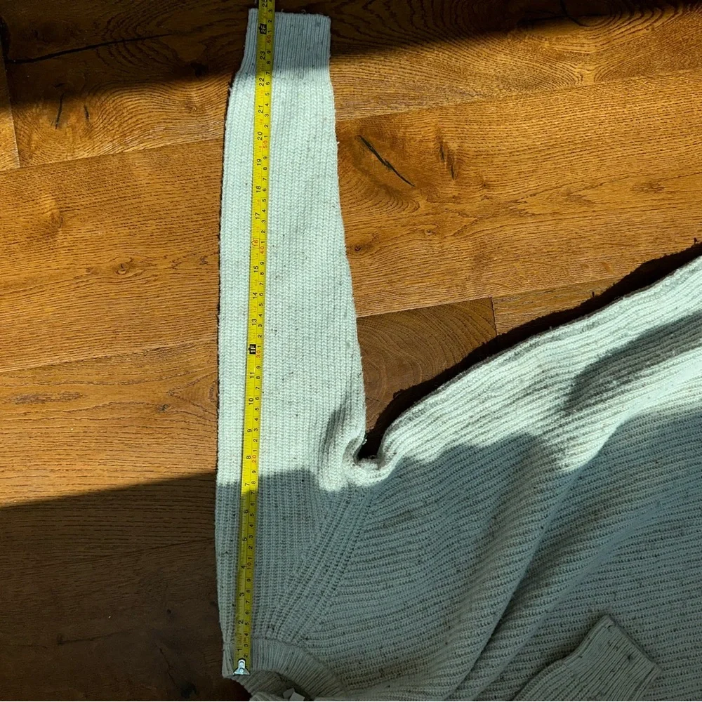 Madewell Speckled Ribbed Sweater Dress | Small - Picture 9 of 12